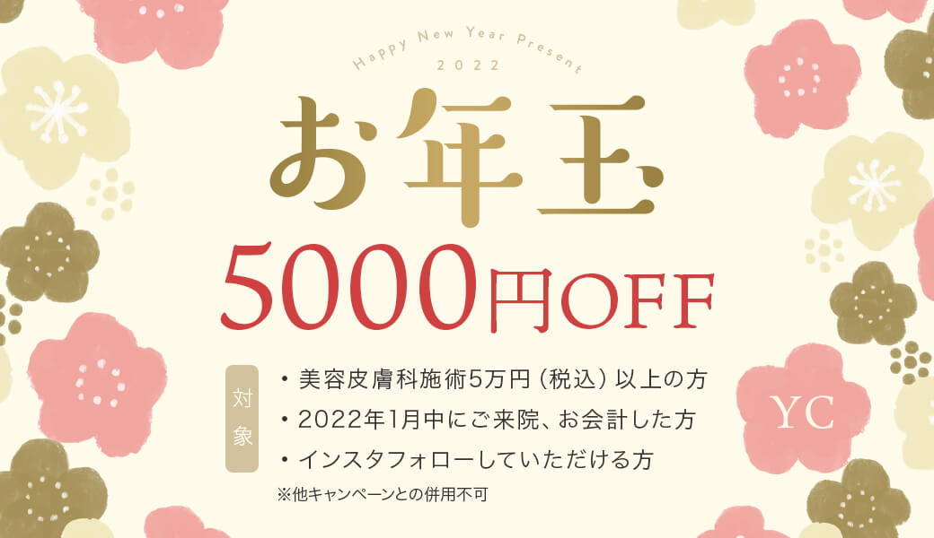 お年玉5000円OFF